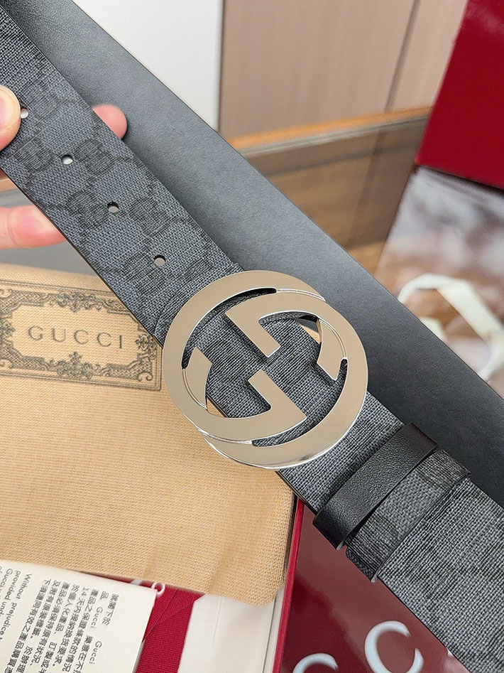 グッチ アウトレット店舗 GUCCI ベルト メンズ GGスプリームキャンバス インターロッキングG バックル 2701943 グッチ ベルト メンズ 人気 - 画像 (7)