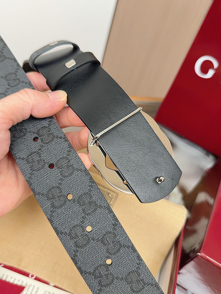 グッチ アウトレット店舗 GUCCI ベルト メンズ GGスプリームキャンバス インターロッキングG バックル 2701943 グッチ ベルト メンズ 人気 - 画像 (3)