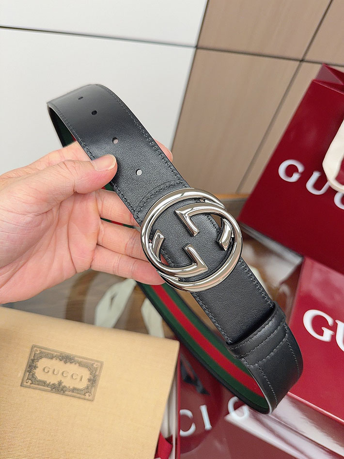グッチ アウトレット店舗 GUCCI ベルト メンズ GGスプリームキャンバス インターロッキングG バックル 2701946 グッチ ベルト アウトレット 価格 - 画像 (5)
