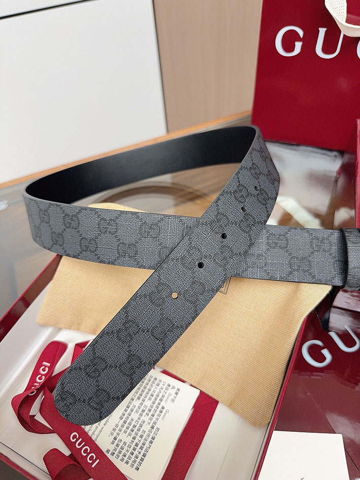 グッチ アウトレット店舗 GUCCI ベルト メンズ GGスプリームキャンバス インターロッキングG バックル 2701947 グッチ ベルト 値段 - 画像 (4)