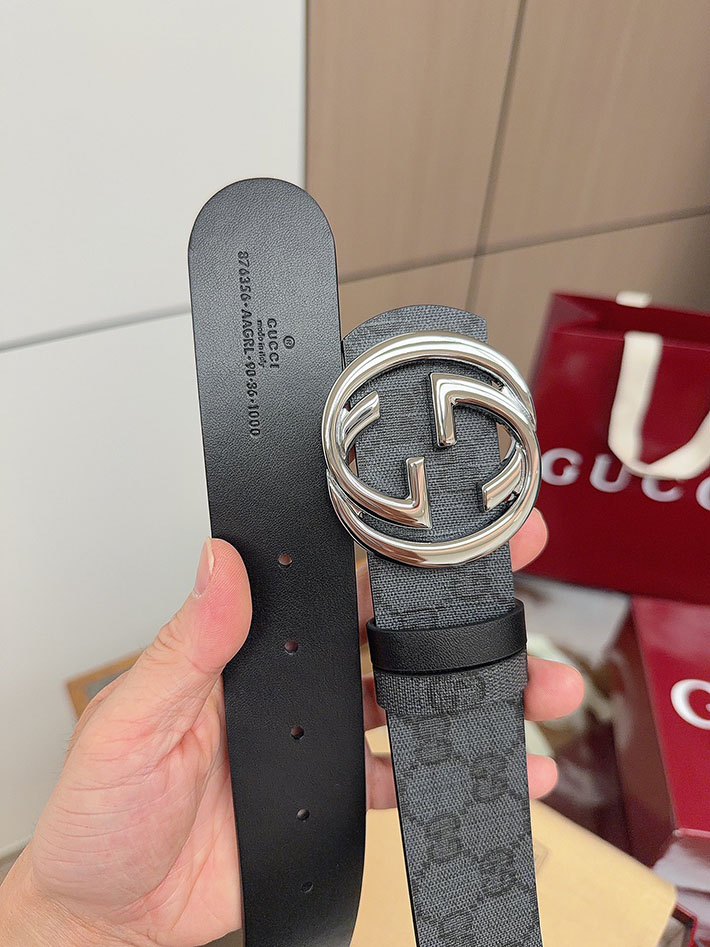 グッチ アウトレット店舗 GUCCI ベルト メンズ GGスプリームキャンバス インターロッキングG バックル 2701948 グッチ ベルト セール - 画像 (8)