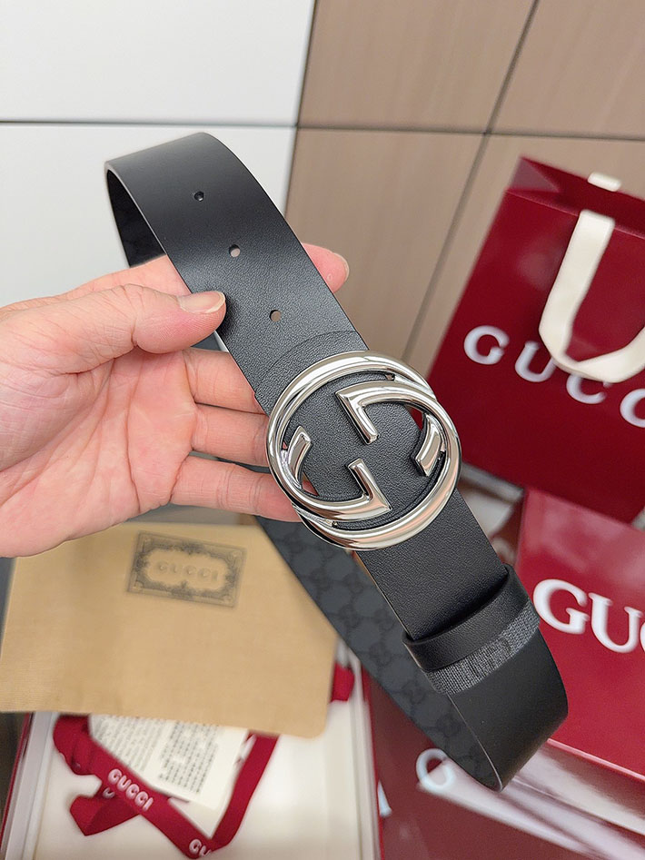 グッチ アウトレット店舗 GUCCI ベルト メンズ GGスプリームキャンバス インターロッキングG バックル 2701948 グッチ ベルト セール - 画像 (5)