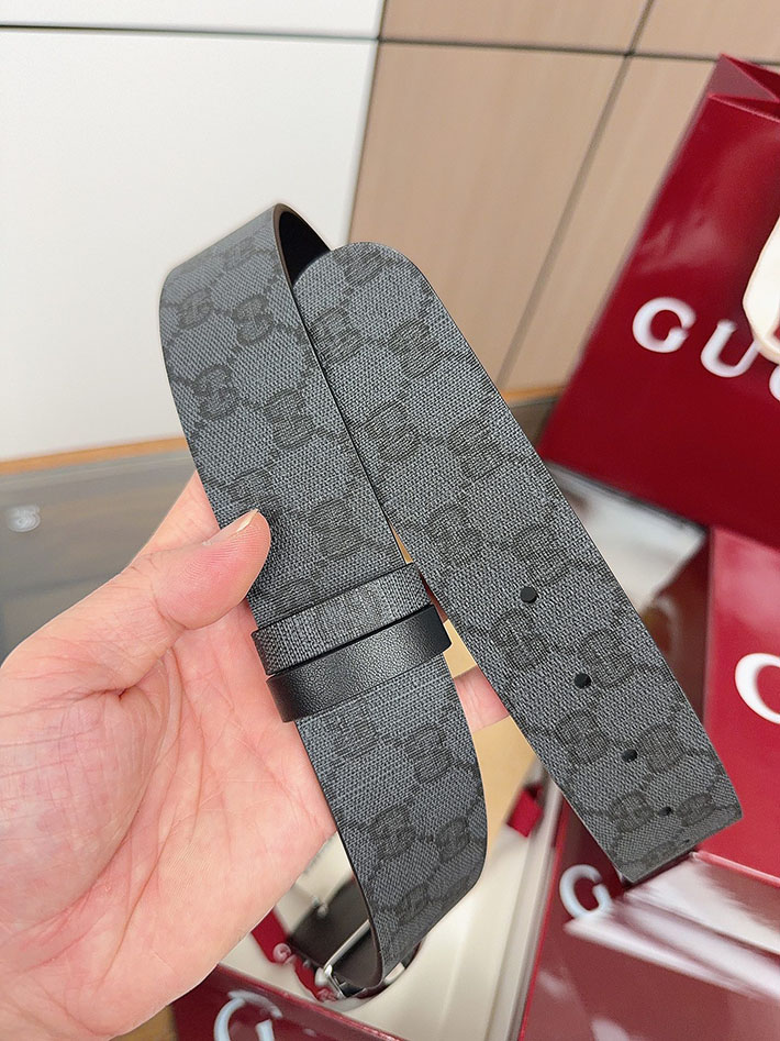 グッチ アウトレット店舗 GUCCI ベルト メンズ GGスプリームキャンバス インターロッキングG バックル 2701948 グッチ ベルト セール - 画像 (4)