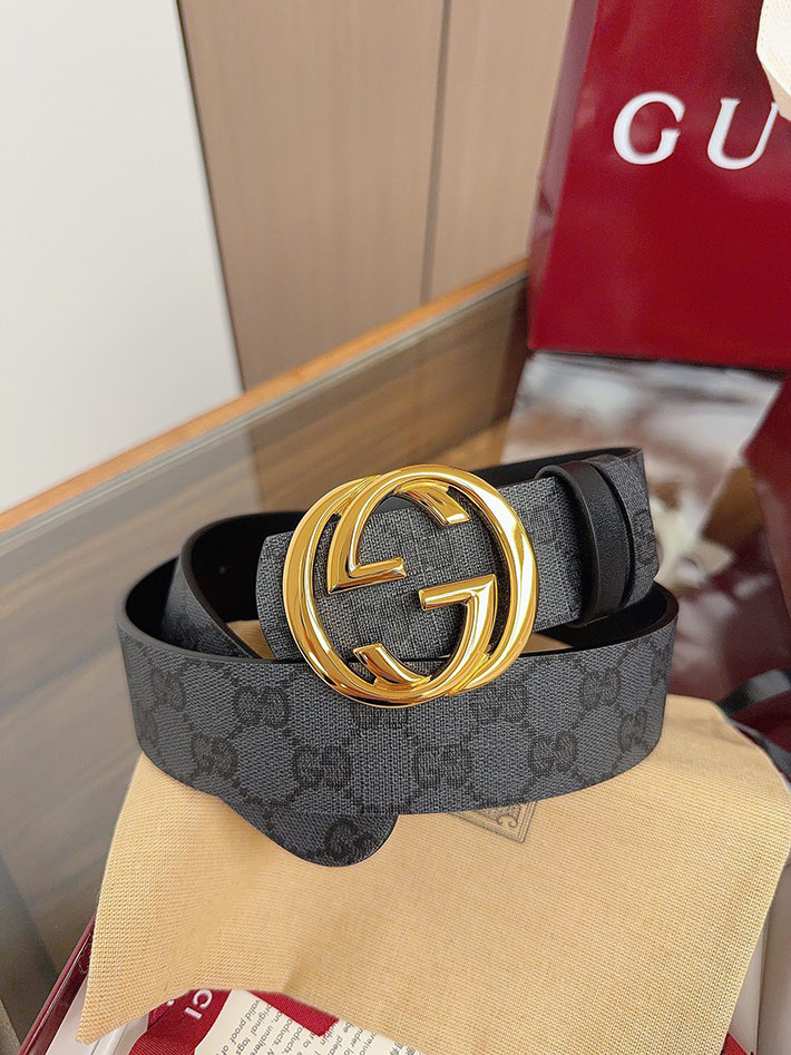 グッチ アウトレット店舗 GUCCI ベルト メンズ GGスプリームキャンバス インターロッキングG バックル 2701949 グッチ ベルト 安い - 画像 (9)