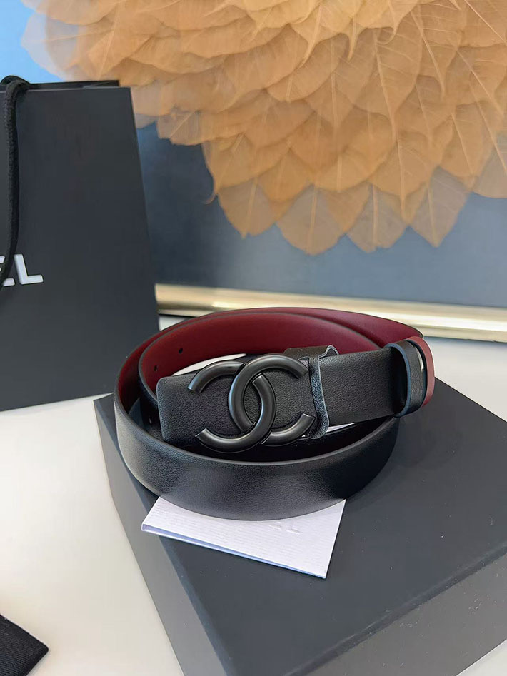 シャネル アウトレット店舗 CHANEL ナローベルト レディース 30mm リバーシブル ココマーク レザー CCマーク 2701957 シャネル ベルト レディース - 画像 (8)