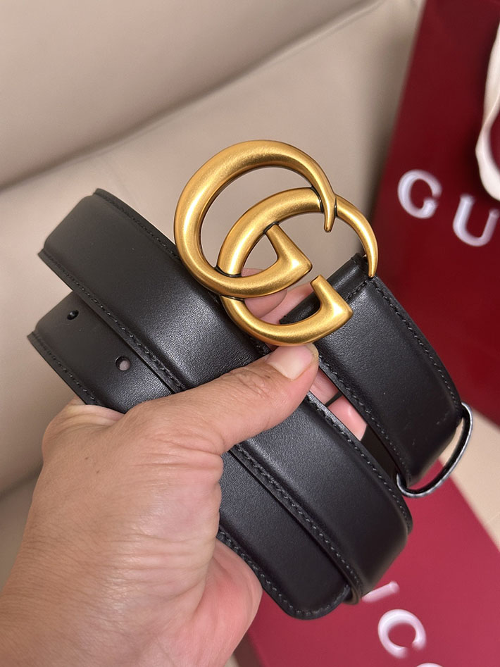 グッチ アウトレット店舗 GUCCI ダブルG 30mm GGマーモント シャイニー バックル レザー ベルト 2701962 レディース グッチ ベルト - 画像 (9)