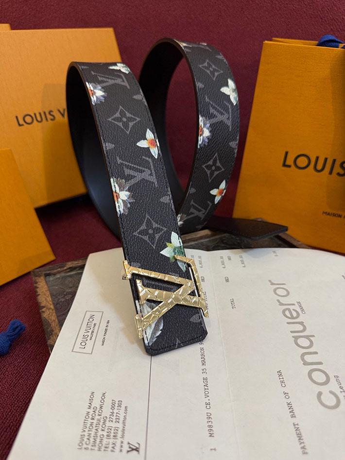 ルイヴィトン アウトレット店舗 LOUIS VUITTON ベルト・LV イニシャル モノグラム・フラワー 40MM リバーシブル 2701983 ルイヴィトン ベルト セール - 画像 (6)