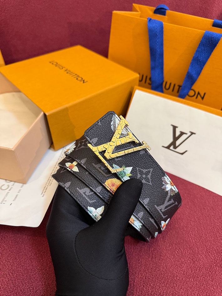 ルイヴィトン アウトレット店舗 LOUIS VUITTON ベルト・LV イニシャル モノグラム・フラワー 40MM リバーシブル 2701983 ルイヴィトン ベルト セール - 画像 (2)