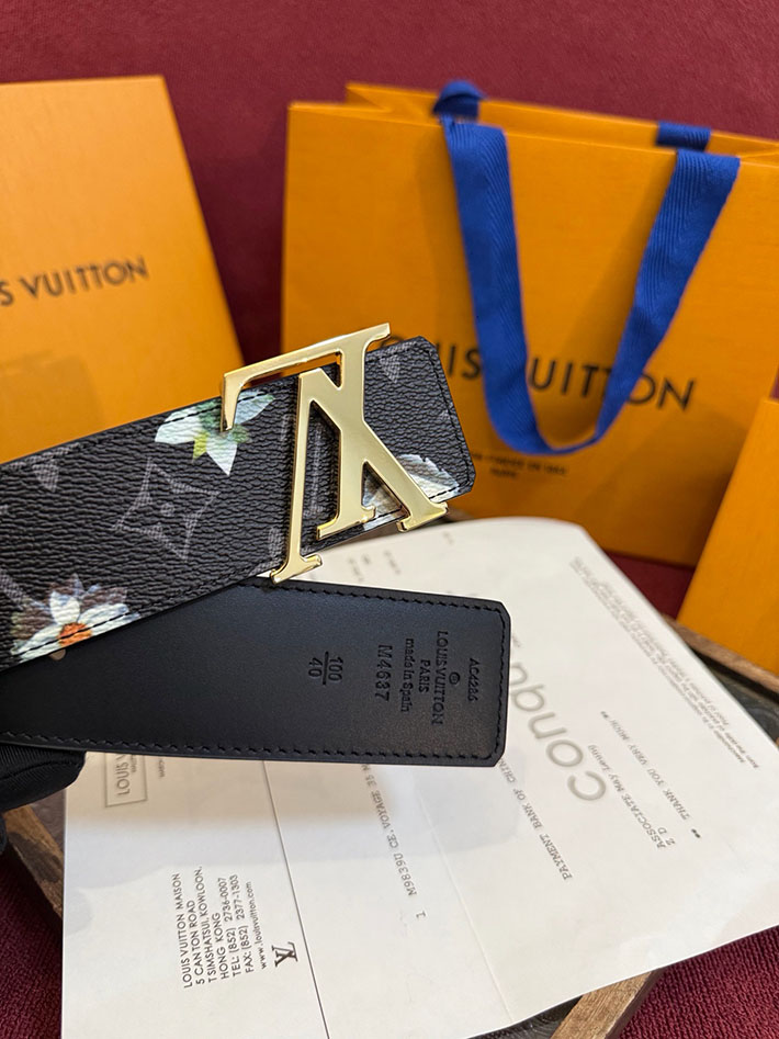 ルイヴィトン アウトレット店舗 LOUIS VUITTON ベルト メンズ モノグラム イニシャル ファッションアイテム 2701985 ルイ ヴィトン ベルト リバーシブル - 画像 (5)