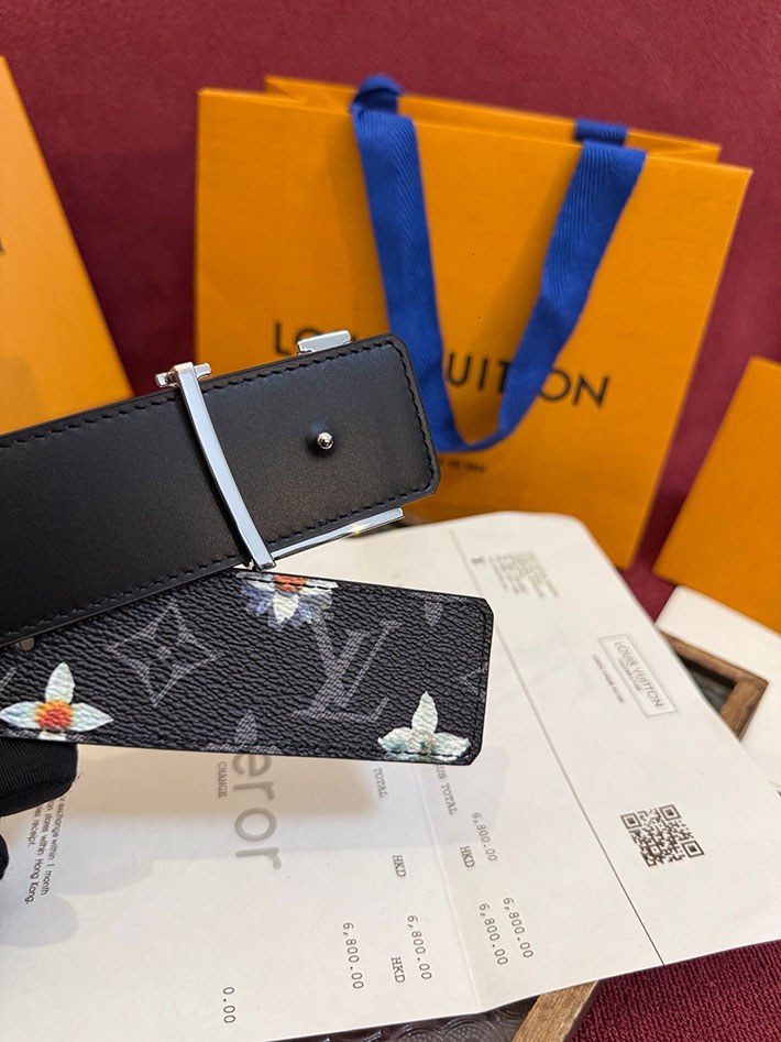 ルイヴィトン アウトレット店舗 LOUIS VUITTON ベルト メンズ モノグラム イニシャル ファッションアイテム 2701986 ルイヴィトン ベルト アウトレット - 画像 (4)