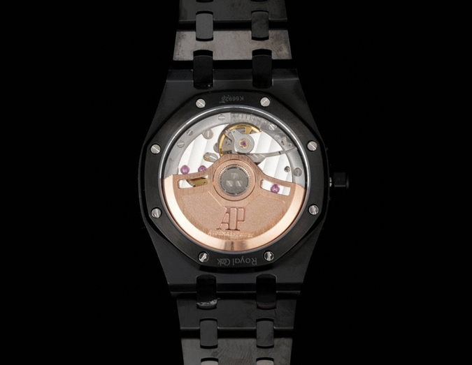 オーデマピゲスーパーコピー N級品通販オーデマピゲ ロイヤルオーク 34mm ブラックセラミック ダイヤ スペック オーデマピゲ時計レディース - 画像 (5)