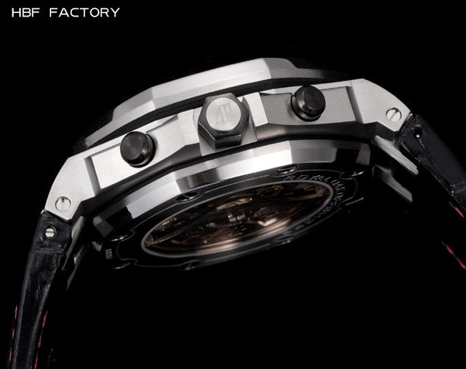 オーデマピゲスーパーコピー N級品通販オーデマ・ピゲ ロイヤルオーク オフショア レプリカ 42mm ブラック グランドタピスリー 赤針 オーデマピゲ ロイヤルオーク コピー - 画像 (6)