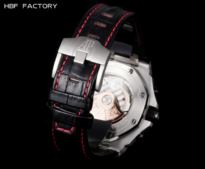 オーデマピゲスーパーコピー N級品通販オーデマ・ピゲ ロイヤルオーク オフショア レプリカ 42mm ブラック グランドタピスリー 赤針 オーデマピゲ ロイヤルオーク コピー - 画像 (9)