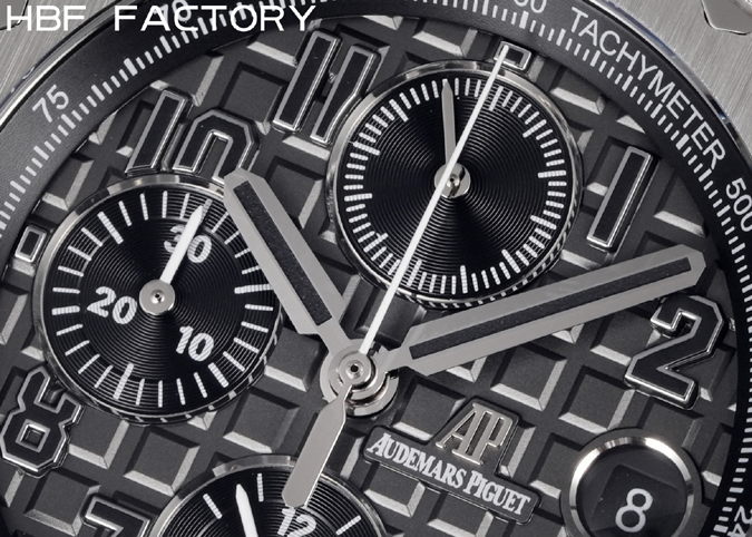 オーデマピゲスーパーコピー N級品通販オーデマ・ピゲ ロイヤルオーク オフショア レプリカ 42mm グレー グランドタピスリー 3眼タイミング オーデマピゲ ロイヤルオーク 買取 - 画像 (5)