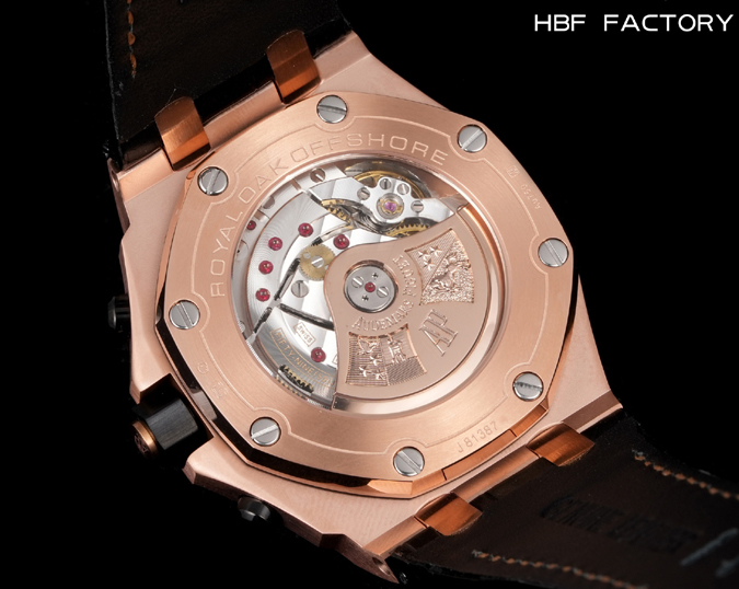 オーデマピゲスーパーコピー N級品通販オーデマ・ピゲ ロイヤルオーク オフショア レプリカ 42mm ローズゴールド グランドタピスリー 黒サブ オーデマピゲ 時計 - 画像 (8)