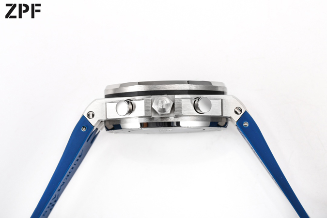 オーデマピゲスーパーコピー N級品通販オーデマ・ピゲ レプリカ 37mm ダイヤモンドベゼル ブルータピスリー ラバー オーデマピゲ レディース - 画像 (8)