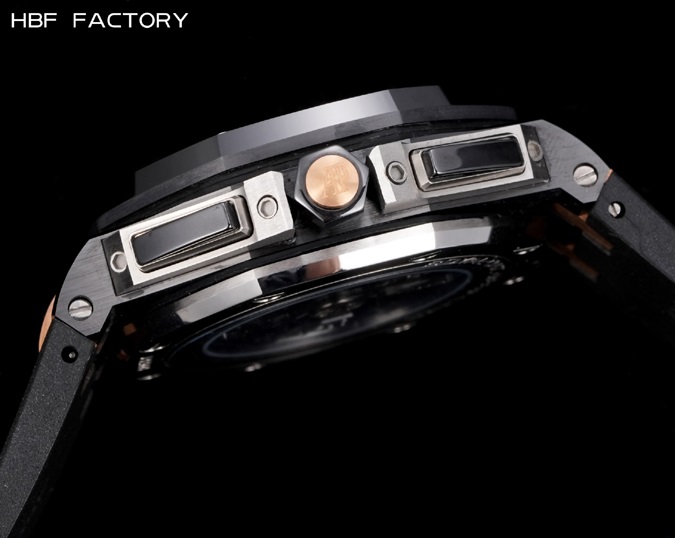 オーデマピゲスーパーコピー N級品通販オーデマ・ピゲ レプリカ 44mm ブラック ローズゴールド 高級感 スポーツウォッチ 腕時計 オーデマピゲ - 画像 (4)