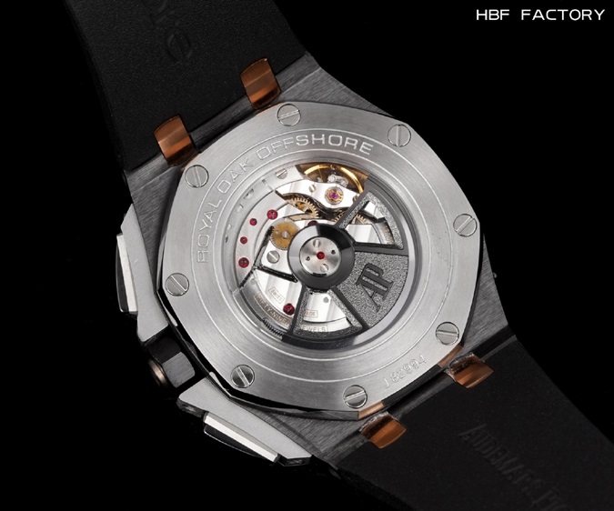 オーデマピゲスーパーコピー N級品通販オーデマ・ピゲ レプリカ 44mm ブラック ローズゴールド 高級感 スポーツウォッチ 腕時計 オーデマピゲ - 画像 (5)