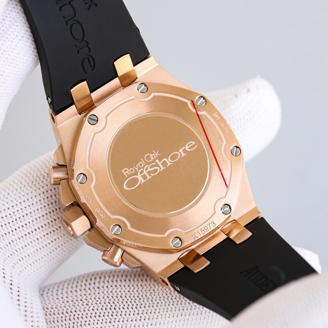 オーデマピゲスーパーコピー N級品通販AP オーデマピゲ ロイヤルオーク オフショア 37mm ピンクゴールド バゲットダイヤ クロノ オーデマピゲ ロイヤルオーク ターコイズ オーデマピゲ 時計 田中みな実 - 画像 (4)