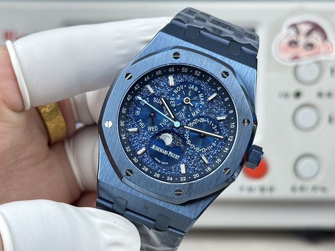オーデマピゲスーパーコピー N級品通販オーデマピゲ ロイヤルオーク パーペチュアルカレンダー 星空ダイヤル 高級時計 オーデマピゲ ロイヤルオーク 値段 - 画像 (3)