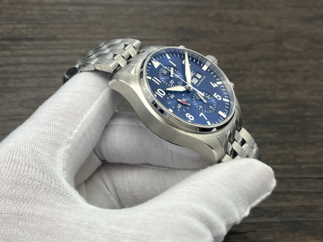 ブランド腕時計専門店 通販 IWC パイロット クロノグラフ 星の王子さま エディション ブルーダイヤル ステンレススチール 自動巻きiwc 時計 店舗 - 画像 (5)