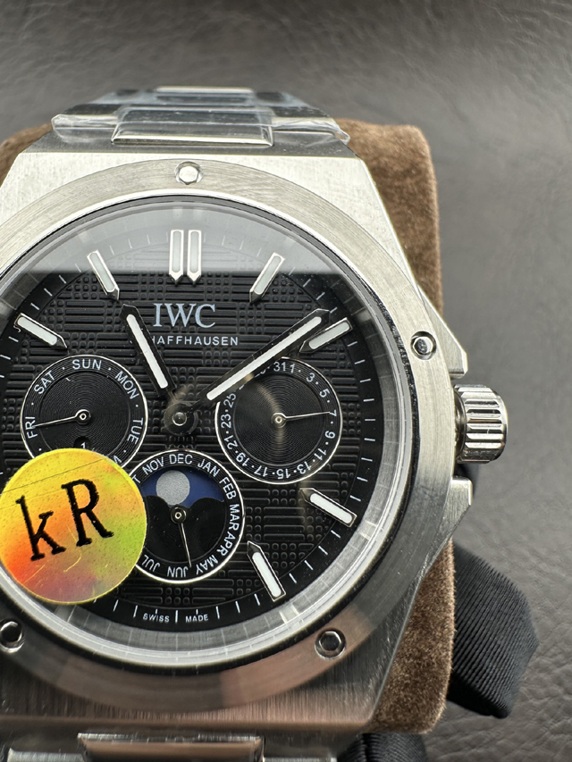 ブランド腕時計専門店 通販 IWC インジニアー パーペチュアルカレンダー 41 チタン調 グレーダイヤル レプリカ 腕時計 iwc 時計 レディース - 画像 (4)