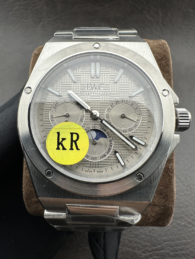 ブランド腕時計専門店 通販 IWC インジニアー パーペチュアルカレンダー クロノグラフ チタンアルミニデ シルバーグリッド フライバック 腕時計 iwc 時計 人気 - 画像 (4)