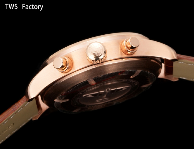ブランド腕時計専門店 通販 IWC スピットファイア クロノ ローズゴールド ブラック×レッド 高級レプリカ時計 iwc 時計 パイロットウォッチ - 画像 (4)