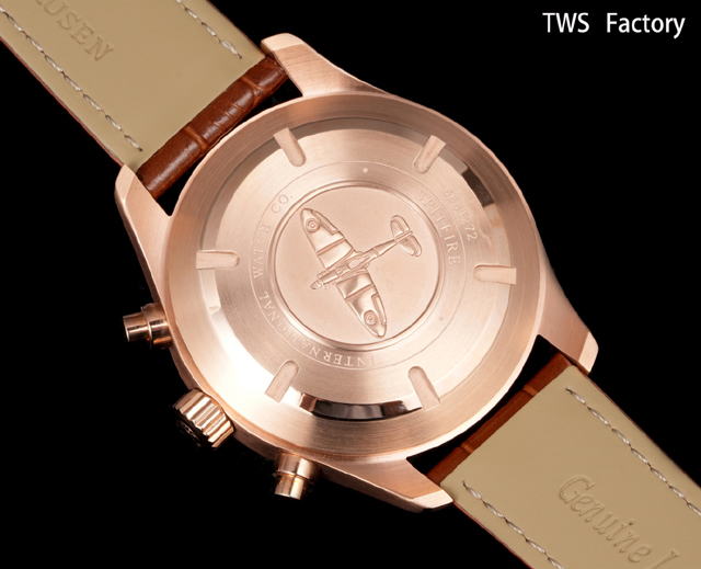 ブランド腕時計専門店 通販 IWC スピットファイア クロノ ローズゴールド ブラック×レッド 高級レプリカ時計 iwc 時計 パイロットウォッチ - 画像 (5)
