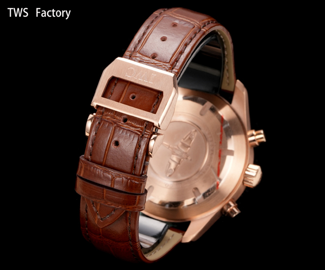 ブランド腕時計専門店 通販 IWC スピットファイア クロノ ローズゴールド ブラック×レッド 高級レプリカ時計 iwc 時計 パイロットウォッチ - 画像 (6)