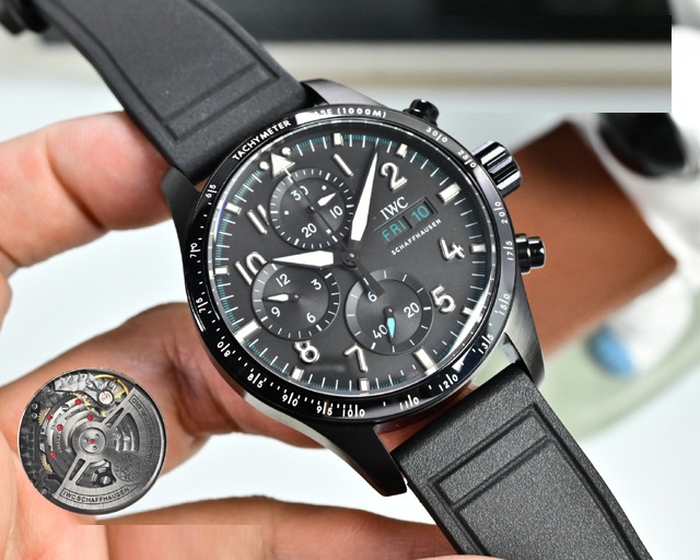 ブランド腕時計専門店 通販IWC パイロットウォッチ パフォーマンス クロノグラフ セラタニウム ブラック 腕時計iwc 時計 パイロットウォッチ - 画像 (2)