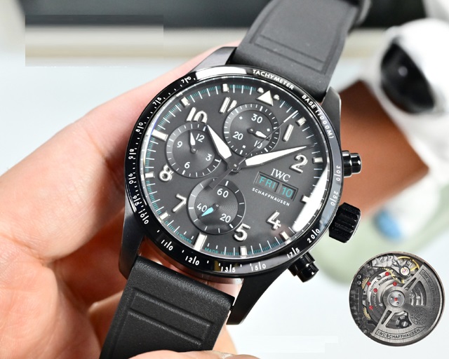 ブランド腕時計専門店 通販IWC パイロットウォッチ パフォーマンス クロノグラフ セラタニウム ブラック 腕時計iwc 時計 パイロットウォッチ - 画像 (3)