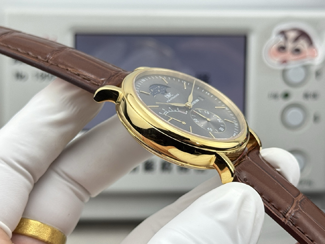 ブランド腕時計専門店 通販IWC ポートフィノ ハンドワウンド ムーンフェイズ レッドゴールド アードワイズグレー iwc 時計 新品 - 画像 (6)