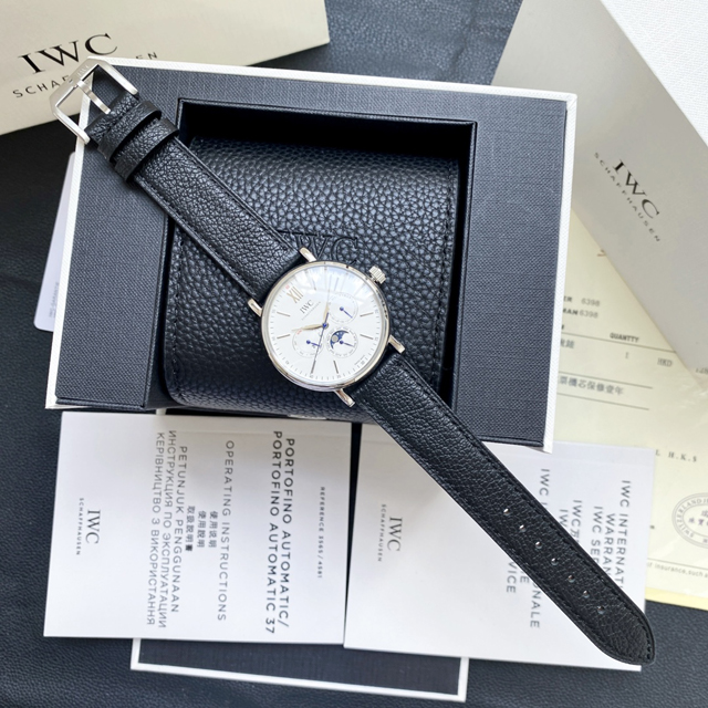 ブランド腕時計専門店 通販IWC ポルトフィーノ パーペチュアルカレンダー シルバーダイヤル ブルーベルト iwc 時計 ポルトギーゼ - 画像 (4)