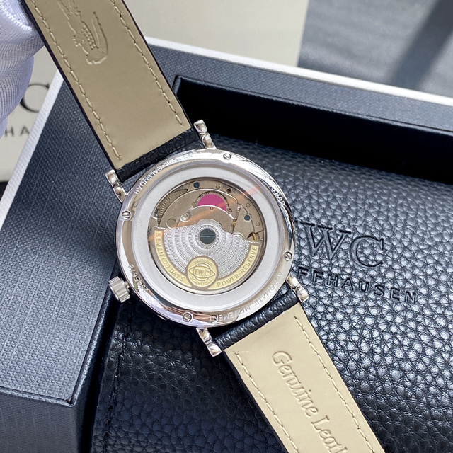 ブランド腕時計専門店 通販IWC ポルトフィーノ パーペチュアルカレンダー シルバーダイヤル ブルーベルト iwc 時計 ポルトギーゼ - 画像 (5)