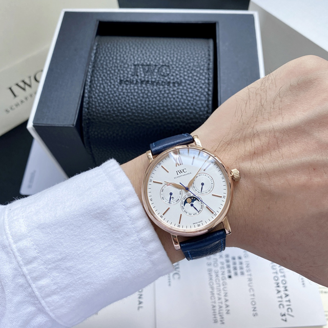 ブランド腕時計専門店 通販IWC ポルトフィーノ パーペチュアルカレンダー ムーンフェイズ iwc 時計 公式 - 画像 (4)
