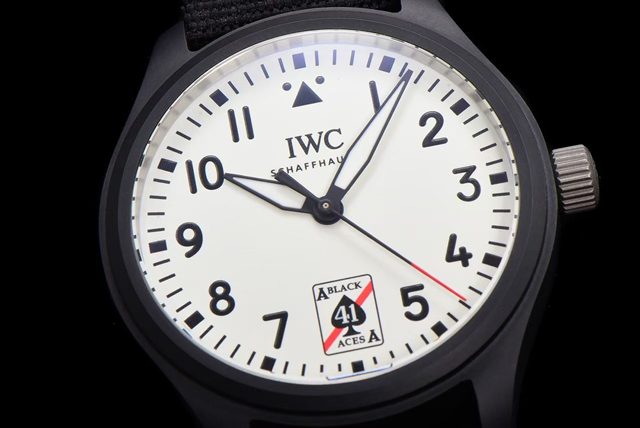 ブランド腕時計専門店 通販IWC パイロットウォッチ オートマチック 41 ブラックエース セラミック風 ブラックダイヤル iwc 新作 2026 - 画像 (6)