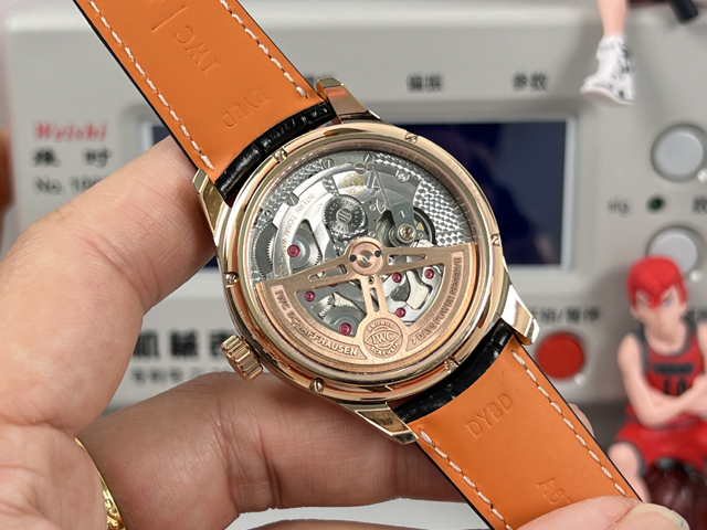 ブランド腕時計専門店 通販IWC ポルトギーゼ パーペチュアルカレンダー ブルー アーマーゴールド風 レプリカ 正装向け iwc 時計 人気 オートマチック - 画像 (8)