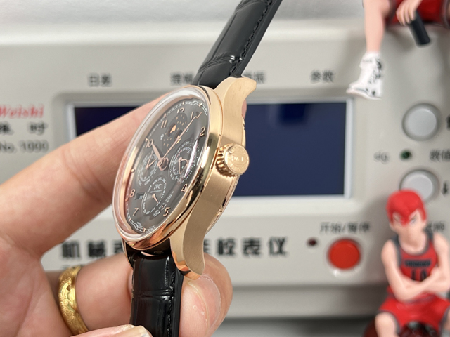 ブランド腕時計専門店 通販IWC ポルトギーゼ 万年暦 レプリカ 7日間パワーリザーブ 南北半球月相 ブルーダイヤル iwc 時計 メンズ - 画像 (7)