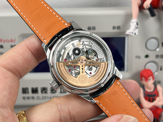 ブランド腕時計専門店 通販IWC ポルトギーゼ パーペチュアルカレンダー ステンレス風 シルバーダイヤル ブラックベルト iwc 時計 人気 - 画像 (8)