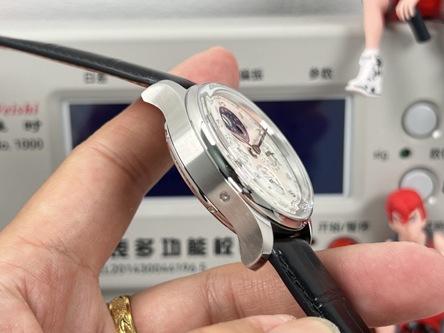 ブランド腕時計専門店 通販IWC ポルトギーゼ パーペチュアルカレンダー シルバー星空ムーン ブラックベルト iwc 時計 ポルトギーゼ - 画像 (7)