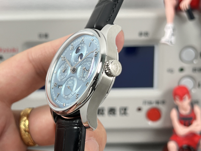 ブランド腕時計専門店 通販IWC ポルトギーゼ パーペチュアルカレンダー ホライズンブルー プラチナ風 レプリカ 高級感 iwc 時計 店舗 - 画像 (6)