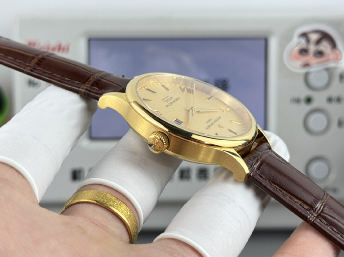 ヴァシュロンコンスタンタン - スーパーコピー時計ヴァシュロン イエローゴールド シャンパンダイヤル ローマ数字 クラシック メンズ 時計 ヴァシュロンコンスタンタン 福岡 - 画像 (5)