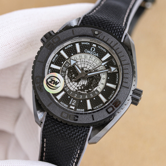 高級腕時計スーパーコピー オメガ OMEGA オメガ シーマスター プラネットオーシャン ワールドタイマー コピー時計 買ってみた - 画像 (2)