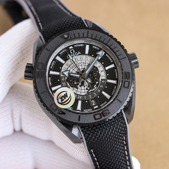 高級腕時計スーパーコピー オメガ OMEGA オメガ シーマスター プラネットオーシャン ワールドタイマー コピー時計 買ってみた - 画像 (3)
