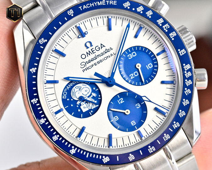 高級腕時計スーパーコピー オメガ OMEGA オメガ スピードマスター “シルバー スヌーピー アワード” 50周年記念モデル オメガ 時計 スピードマスター - 画像 (4)