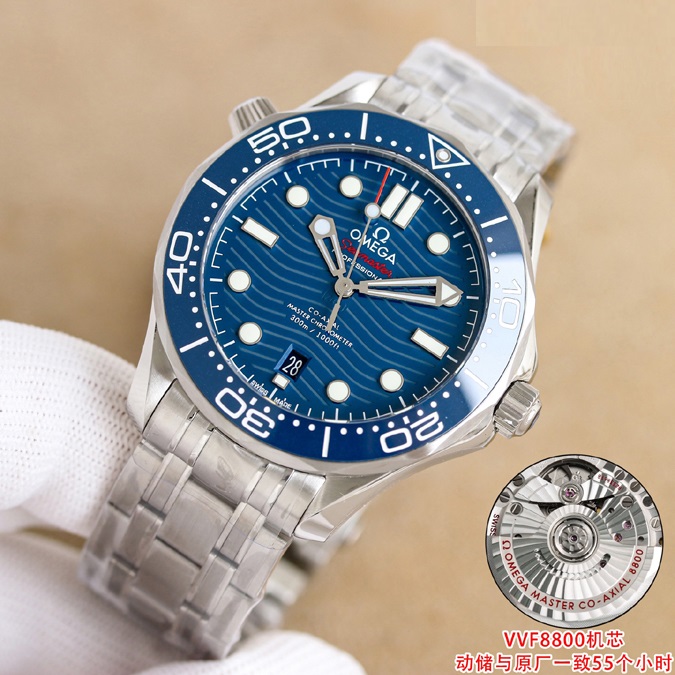 高級腕時計スーパーコピー オメガ OMEGA オメガ シーマスター 300M ダイバーズウォッチ オメガスーパーコピー腕時計 レディース - 画像 (2)