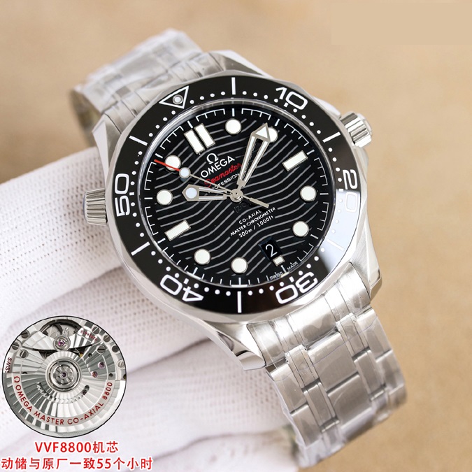 高級腕時計スーパーコピー オメガ OMEGA オメガ シーマスター 300M ダイバーズウォッチのレプリカモデル オメガ 時計 安い - 画像 (8)