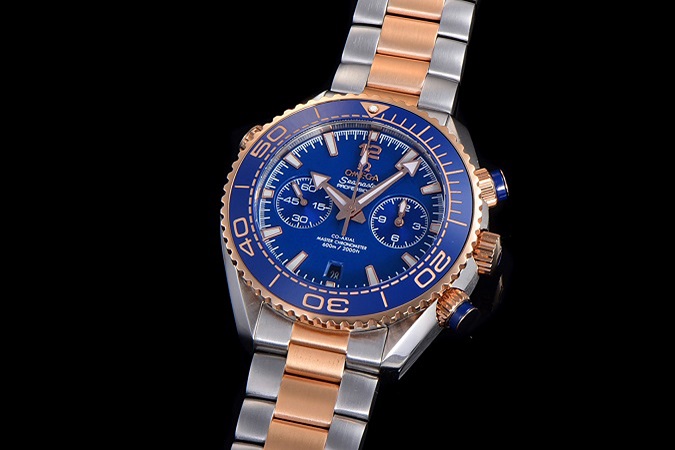 高級腕時計スーパーコピー オメガ OMEGA オメガ シーマスター プラネットオーシャン 600M ローズゴールド ブルー オメガスーパーコピー腕時計 メンズ - 画像 (7)