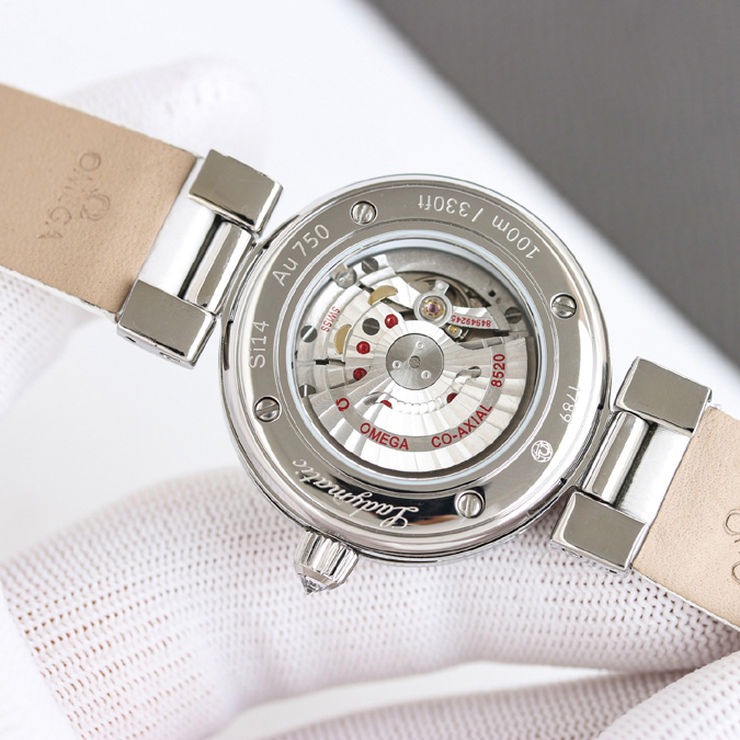高級腕時計スーパーコピー オメガ OMEGA オメガ ラディーマティック ブルーパール ダイヤ 34mm 自動巻き ステンレス オメガ 時計 種類 - 画像 (3)